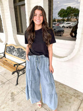 Load image into Gallery viewer, Times Like These Indigo Chambray Pants