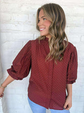 Load image into Gallery viewer, Show You Care Amber Rhinestone Top