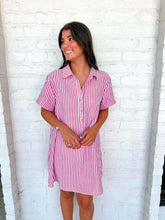 Load image into Gallery viewer, Porch Light On Red Dress