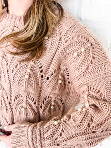 Classy Details Light Mocha Top