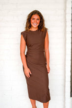 Load image into Gallery viewer, Classy And Sassy 2.0 Brown Dress