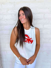 Load image into Gallery viewer, Crawfish Looks White Top