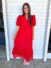 Load image into Gallery viewer, Know The Truth Red Dress