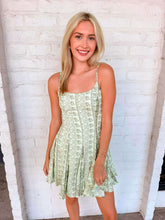 Load image into Gallery viewer, Garden Of Greens Paisley Dress