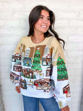Load image into Gallery viewer, Queen Of Sparkles Multi Christmas Market Sweatshirt