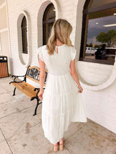 Load image into Gallery viewer, Leave It All Behind White Dress