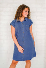 Load image into Gallery viewer, Cool Whisper Denim Dress