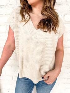 Talk The Talk Beige Top