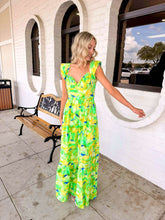 Load image into Gallery viewer, Tropics And All Green Dress
