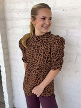 Load image into Gallery viewer, THML Cheetah Girls Brown Top