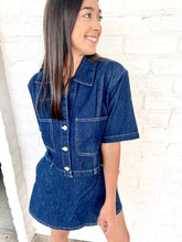 Load image into Gallery viewer, Denim Daze Skort Set