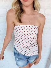 Load image into Gallery viewer, Real Good Time Red Tube Top