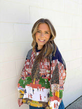 Load image into Gallery viewer, Queen Of Sparkles Sequin Rockefeller Center Christmas Sweater