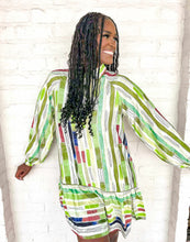 Load image into Gallery viewer, Listen To My Thoughts Olive Mix Dress
