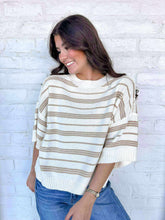 Load image into Gallery viewer, Hold Onto Me Knit Taupe Top