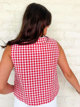 Load image into Gallery viewer, Phase Of Plaid Red Lace Set