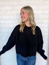 Load image into Gallery viewer, That’s So True Black Sweater