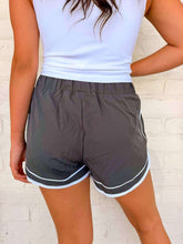 Load image into Gallery viewer, Easy Breezy Ash Grey Athletic Shorts