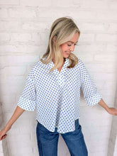 Load image into Gallery viewer, Remember Me Tomorrow Blue Top