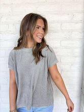 Load image into Gallery viewer, Get Comfy Grey Top