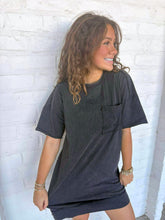 Load image into Gallery viewer, On The Roll Black Dress