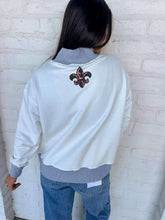 Load image into Gallery viewer, Cajuns Mock Neck Sweatshirt