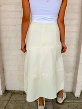 Load image into Gallery viewer, Southern Charm Oatmeal Midi Skirt