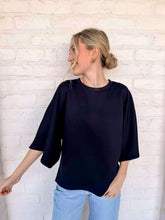 Load image into Gallery viewer, Any Chances Black Top