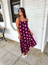 Load image into Gallery viewer, Meet Me Where You Are Plum Dress