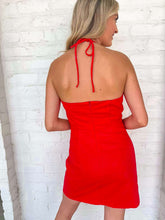 Load image into Gallery viewer, Zero Tolerance Red Floral Dress