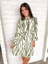 Load image into Gallery viewer, Replacements Welcomed Green Dress