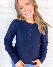 Load image into Gallery viewer, Next Chapter Navy Cardigan Top