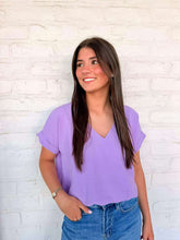 Load image into Gallery viewer, Simple Joy Lilac Top