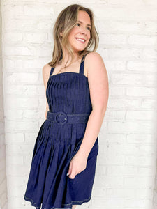 Say You Want It Denim Dress