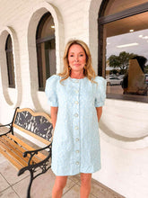 Load image into Gallery viewer, Elegant Gaze Blue Dress