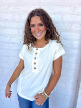 Load image into Gallery viewer, Here For Now Ivory Top