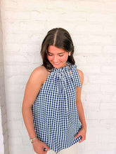 Load image into Gallery viewer, Say Yes Navy Top