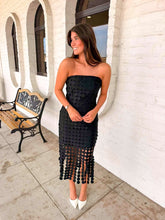 Load image into Gallery viewer, Reverse The Way Black Dress