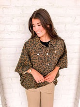 Load image into Gallery viewer, Tell Me Now Brown Jacket Top