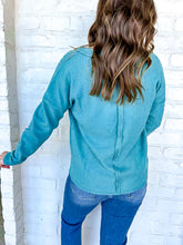 Load image into Gallery viewer, Meeting Up Light Blue Top