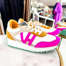 Load image into Gallery viewer, Vintage Havana Cosmic Mustard/Hot Pink Sneaker