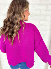 Load image into Gallery viewer, That’s So True Light Plum Sweater