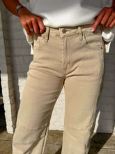 Load image into Gallery viewer, The Hero Sand Beige Barrel Denim Jeans