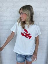 Load image into Gallery viewer, Catch The Best White Crawfish Tee