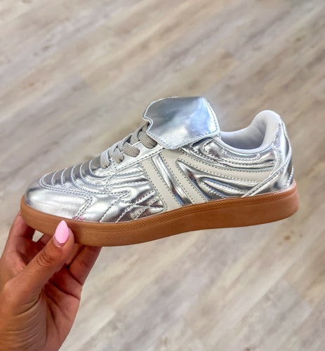 Modern Silver Sneaker