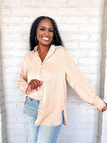 My Always Mood Top Taupe