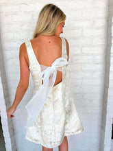 Load image into Gallery viewer, Beautiful You Bow Champagne Dress