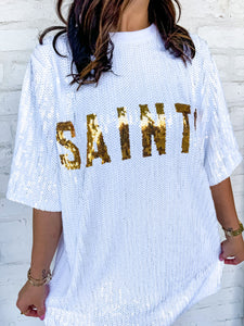 Queen Of Saints Sequin Dress