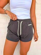 Load image into Gallery viewer, On The Go Ash Grey Shorts