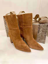 Load image into Gallery viewer, Celeste Camel Suede Boot